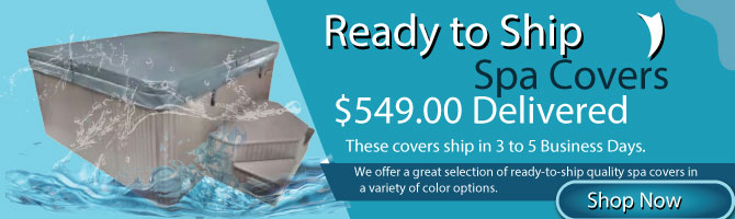 In stock spa covers
